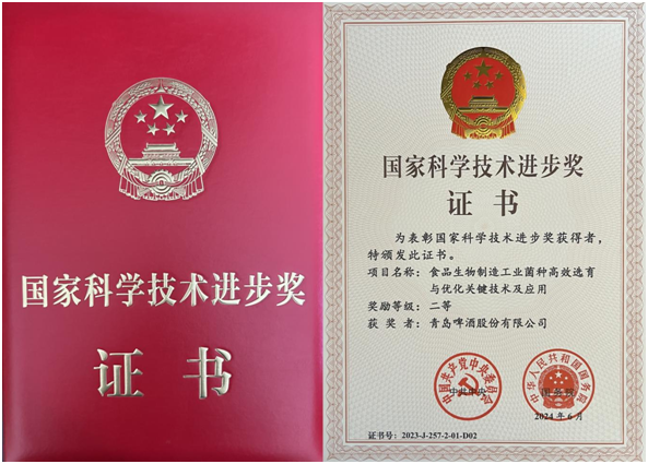 股票配资平台查询网站 四度摘国奖 创新向一流  青岛啤酒菌种技术研究项目获国家科学技术进步奖二等奖